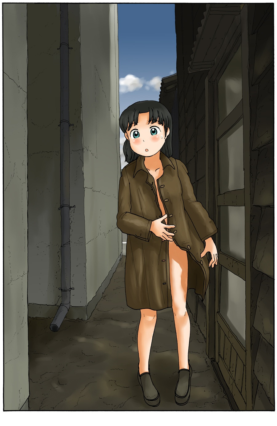 Hikido no Saki Ni №1 (Before the Sliding Door) / Перед раздвижной дверью | Страница 0