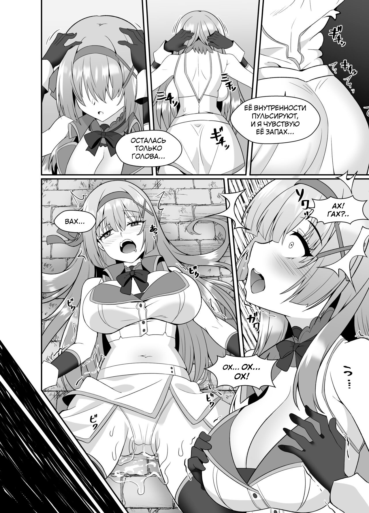 Hime-sama no Jinsei Itadakimasu -Kawa-ka Sarete Ossan ni Karada o Nottorarete Shimau Himekishi Monogatari- / Полученная жизнь принцессы - История о рыцаре-принцессе, которая превратилась в кожу, а её телом завладел один мужик 9